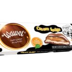 تابلت شکلات شیری با مغز کرم فاج کاراملی 300 گرمی واول