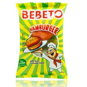 پاستیل فست فود همبرگر ببتو | Bebeto fastfood