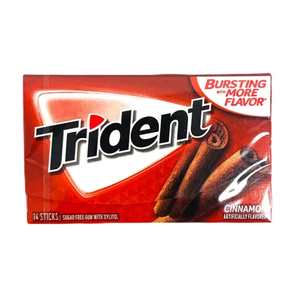 آدامس با طعم دارچینی بدون شکر تریدنت 14 عددی | Trident