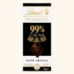 شکلات تلخ لینت مدل اکسلنس 99 درصد 50 گرم