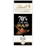 شکلات تلخ لینت مدل اکسلنس 70 درصد 100 گرم | Lindt Excellence