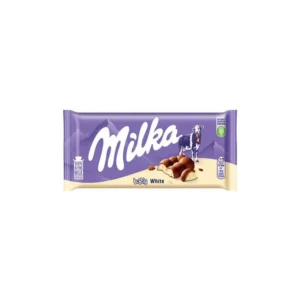 شکلات تخته ای سفید حبابی میلکا 100 گرمی | Milka