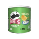 چیپس با طعم خامه ترش و پیاز پرینگلز 40 گرمی | Pringles Sour Cream & Onion