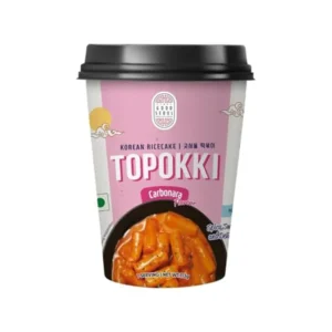 دوکبوکی کره ای طعم خامه کربنا 113 گرم | Topokki