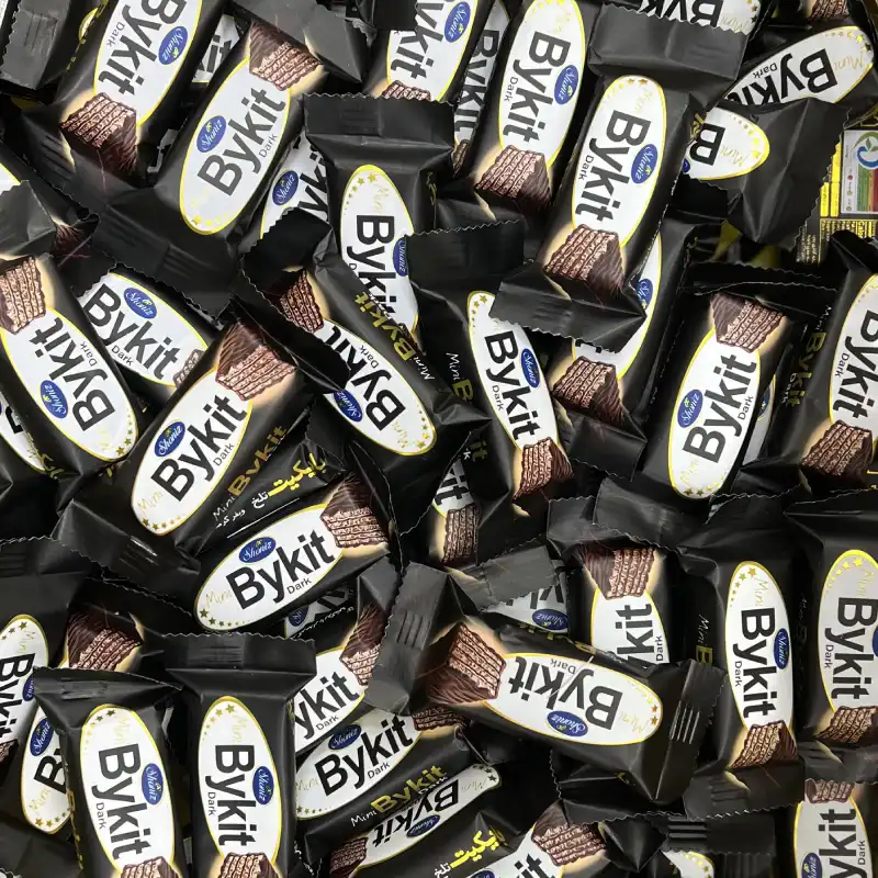 شکلات فله ای ویفر دارک بایکیت شکلات فله ای ویفر دارک بایکیت