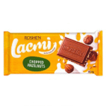 شکلات تخته ای با طعم فندق لاکمی روشن ۹۰ گرمی | Lacmi Choco Nut