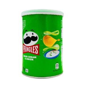 چیپس پرینگلز با طعم خامه و پیاز متوسط| Pringles Chips