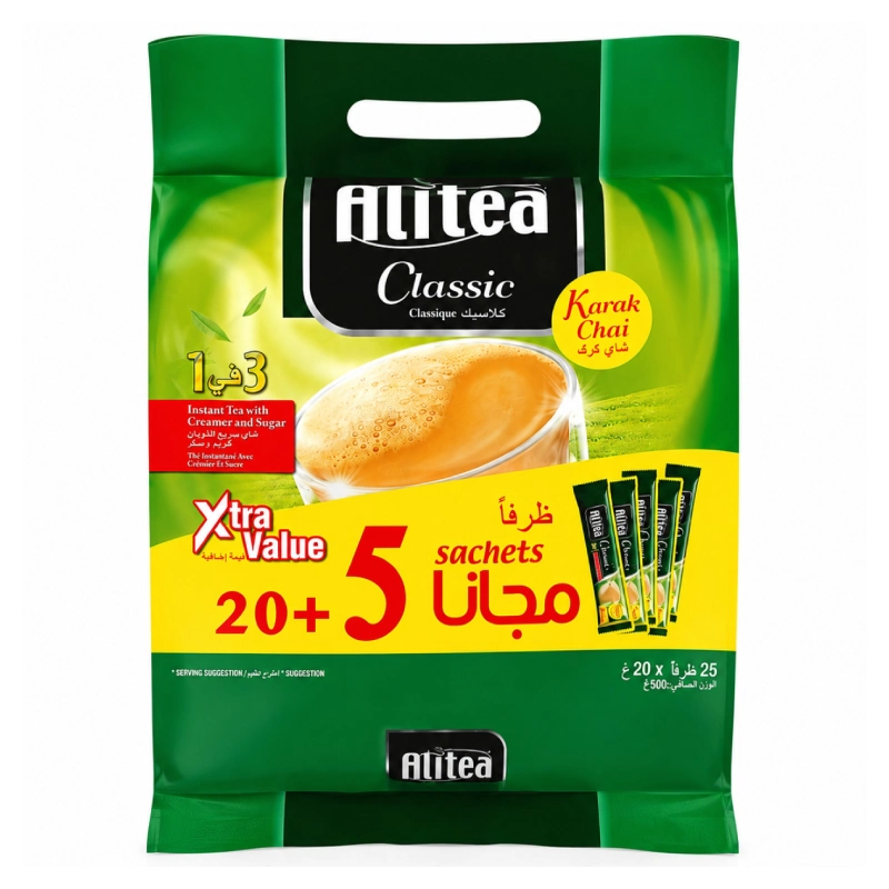 چای لاته کرک ۳ در ۱ علی تی ۲۵ عددی چای لاته کرک ۳ در ۱ علی تی ۲۵ عددی