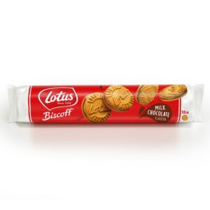 بیسکوییت لوتوس کرمدار شکلات شیری | lotus biscoff sandwich