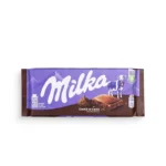 شکلات تخته ای با مغز موس چاکلت میلکا 100 گرمی | Milka Crema cu cacao