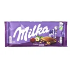 شکلات تخته ای با مغز فندق و کشمش میلکا 100 گرمی | Milka Raisins & Nuts