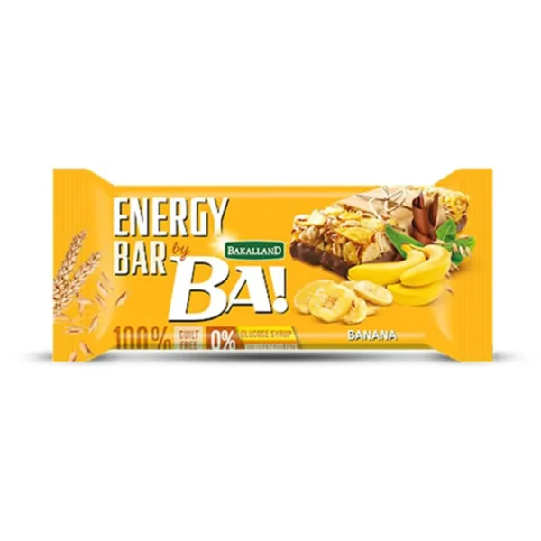 انرژی بار موزی باکالند لهستانی 40 گرمی | BAKALLAND BA ENERGY