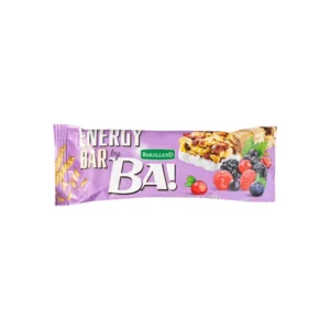 انرژی بار غلات با طعم 5 میوه جنگلی باکالند لهستانی 40 گرمی | BA Energy