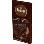 شکلات تابلت تلخ 90% واول