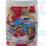 مارشمالو مغزدار طرح شیشه پستونک 30 عددی