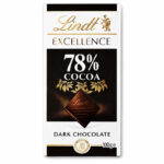 شکلات تخته ای لینت 78% ۱۰۰ گرمی