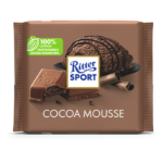 شکلات با مغز دسر موس کاکائو 100 گرم ریتر اسپرت