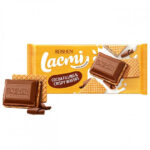 شکلات ویفر و کرم شکلات لاکمی روشن 90 گرمی | Lacmi Cocoa and Crispy Wafers