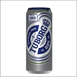 خرید و قیمت آبجو بدون الکل توبورگ نقره ای | Tuborg