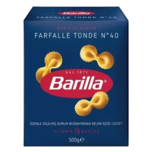 خرید و قیمت ماکارانی فرمی Farfalle Tonde باریلا 500 گرمی