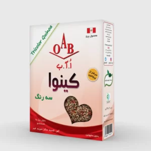 خرید و قیمت کینوا سه رنگ 250 گرمی OAB