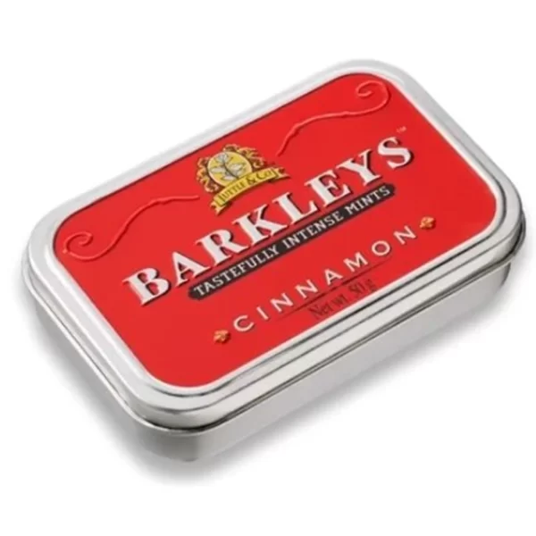 خرید و قیمت خوشبوکننده دهان 50 گرمی با طعم دارچین barkleys