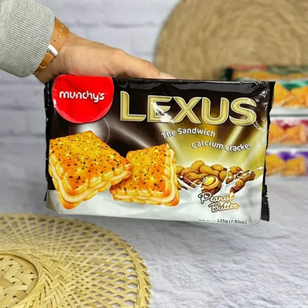 بیسکویت بادام زمینی لکسوس 225 گرم | LEXUS PEANUT BUTTER - Image 1