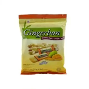 خرید و قیمت پاستیل زنجبیل با انبه جینجربون gingerbon