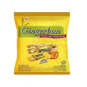 خرید و قیمت پاستیل زنجبیل با طعم لیمو و عسل جینجربون gingerbon