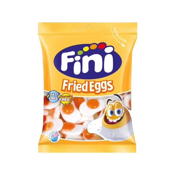 پاستیل مدل تخم مرغی بدون گلوتن فینی 90 گرمی | Fini Fried Eggs
