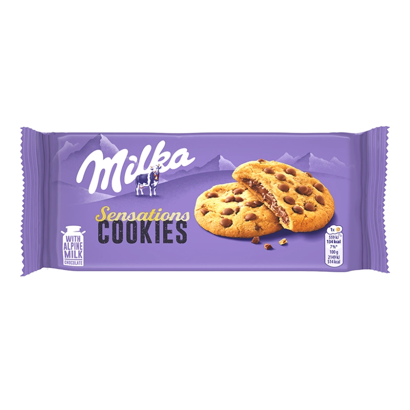 کوکی میلکا سنسیشن شکلاتی ۱۵۶ گرمی کوکی میلکا سنسیشن شکلاتی ۱۵۶ گرمی