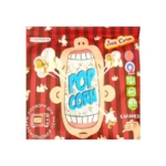 خرید و قیمت پاپ کورن 100 گرمی کاراملی سان کورن