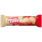 بیسکویت مولتی کیک کرم توت فرنگی برند روشن 180 گرم