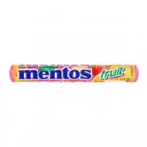 خرید و قیمت آبنبات منتوس mentos fruit با طعم انواع میوه 37 گرم