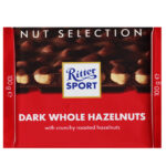 خرید و قیمت شکلات ریتر اسپرت تلخ با مغز فندق 100 گرم