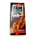 شکلات تخته ای تلخ 50% آجیل و کشمش نچرال پوبدا