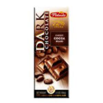 شکلات تخته ای تلخ ۷۲٪ با مغز آجیل و کشمش پوبدا