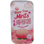 خرید و قیمت خوشبوکننده دهان هلو بدون شکر مینتس 21 گرمی