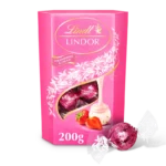 شکلات ترافل کادویی توت فرنگی لیندور لینت ۲۰۰ گرمی