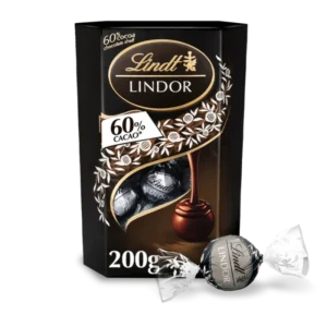 شکلات کادویی تلخ 60 % لیندور ۲۰۰ گرمی