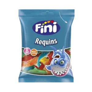 پاستیل مدل کوسه بدون گولتن فینی 90 گرمی | Fini Requins