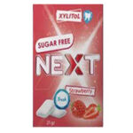 خرید و قیمت آدامس بدون قند رژیمی نکست با طعم توت فرنگی