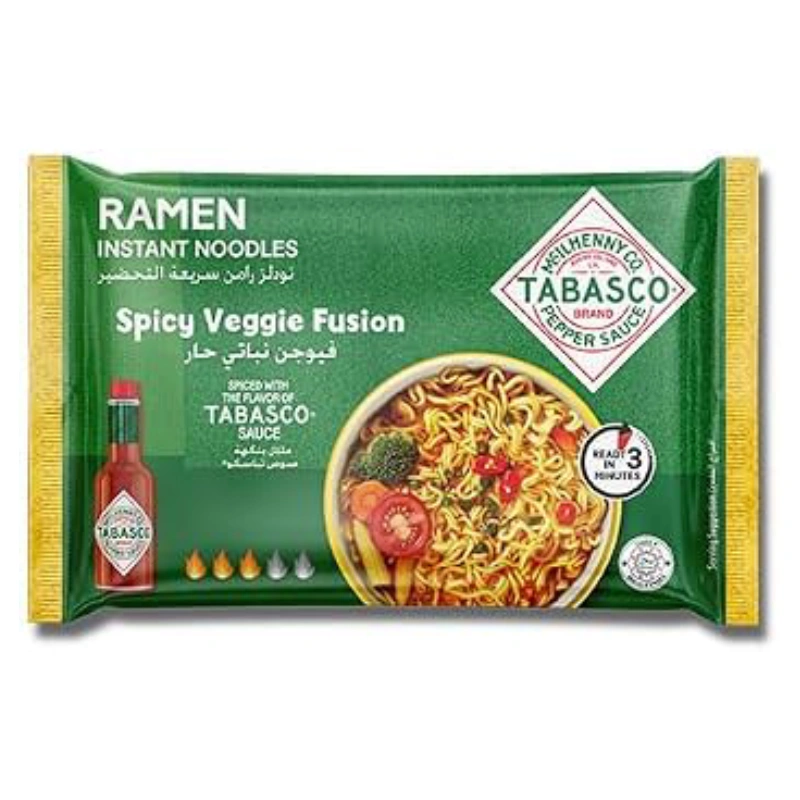 نودل سبزیجات تند تاباسکو ۷۵ گرمی نودل سبزیجات تند تاباسکو ۷۵ گرمی