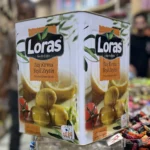 خرید و قیمت زیتون سبز شکسته لوراس 10 کیلویی