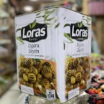 خرید و قیمت زیتون سبز کبابی بدون هسته لوراس 10 کیلویی