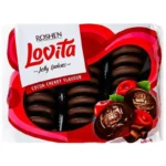 کوکی ژله ای لاویتا گیلاس و روکش شکلاتی برند روشن 420 گرم