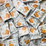 ویفر فله ای روسی با طعم حلوا برند آکوند