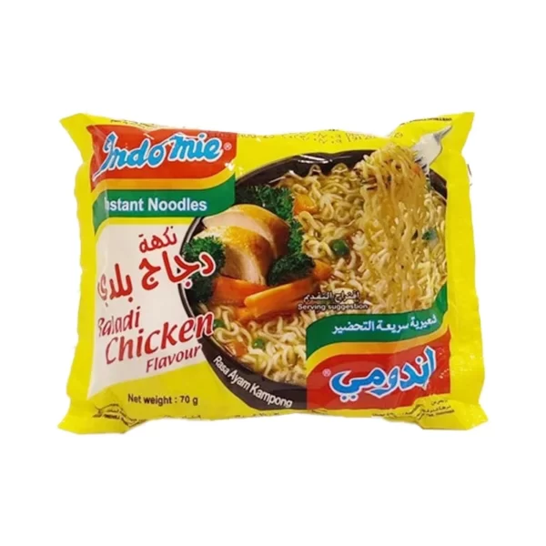 نودل فوری با طعم مرغ و ادویه بلدی برند اندومی 70 گرمی