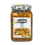 زیتون سبز کبابی بدون هسته برند لوراس 900 گرمی