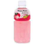 آبمیوه بدون گاز با طعم لیچی برند موگو موگو 320 میلی لیتری